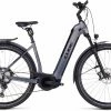 Cube Kathmandu Hybrid SLT 750 Prizmsilver N Grey Touring E-Bike Easy Entry