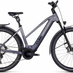 Cube Kathmandu Hybrid SLT 750 Prizmsilver N Grey Touring E-Bike Women