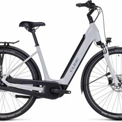 Cube Supreme Hybrid ONE 500 Grey N Grey Touring E-Bike Easy Entry