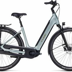 Cube Supreme Hybrid EX 625 Green N Olive Touring E-Bike Easy Entry