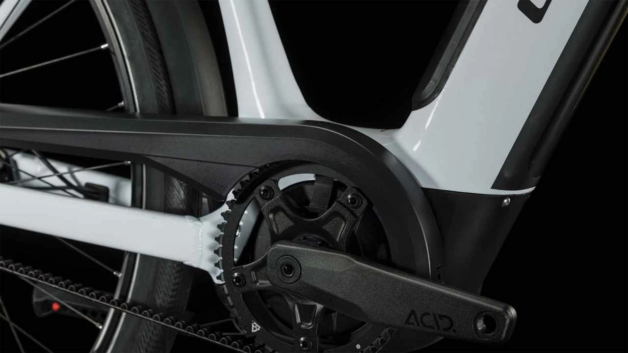 Cube Supreme Hybrid EXC 500 Flashwhite N Black Touring E-Bike Easy Entry - Image 4