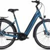 Cube Supreme Hybrid EXC 625 Blue N Black Touring E-Bike Easy Entry