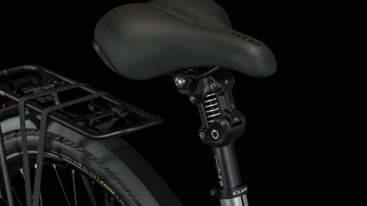 Cube Supreme Hybrid SLX 625 Polarsilver N Black Touring E-Bike Easy Entry - Image 5