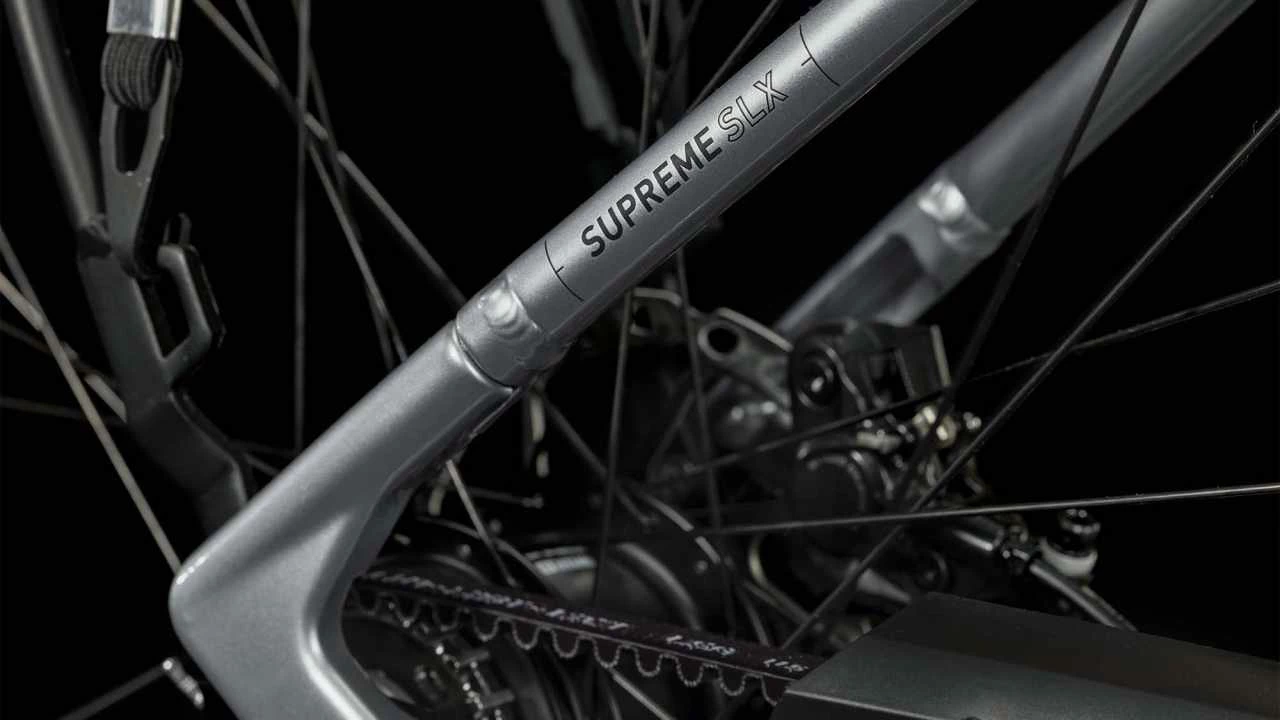 Cube Supreme Hybrid SLX 625 Polarsilver N Black Touring E-Bike Easy Entry - Image 6