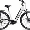 Cube Supreme Sport Hybrid ONE 500 White N Black Touring E-Bike Easy Entry