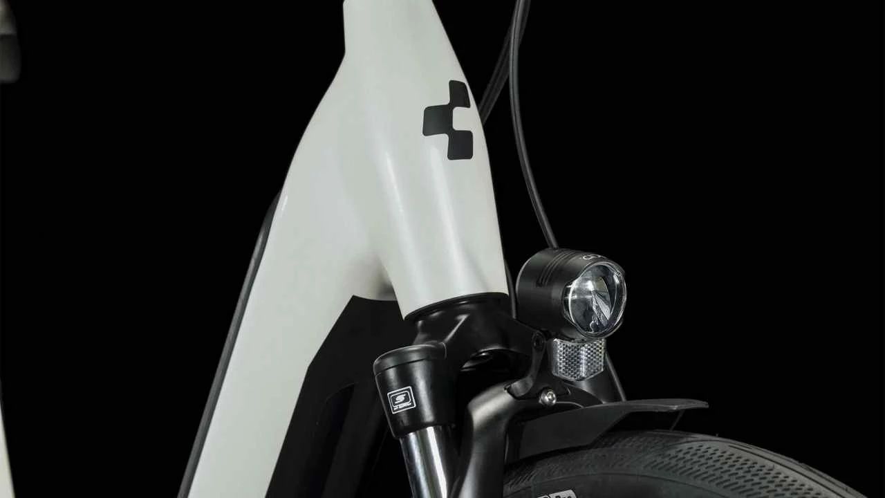 Cube Supreme Sport Hybrid ONE 500 White N Black Touring E-Bike Easy Entry - Image 4
