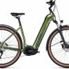 Cube Nuride Hybrid Pro 625 Allroad Shinymoss N Black Touring E-Bike Easy Entry