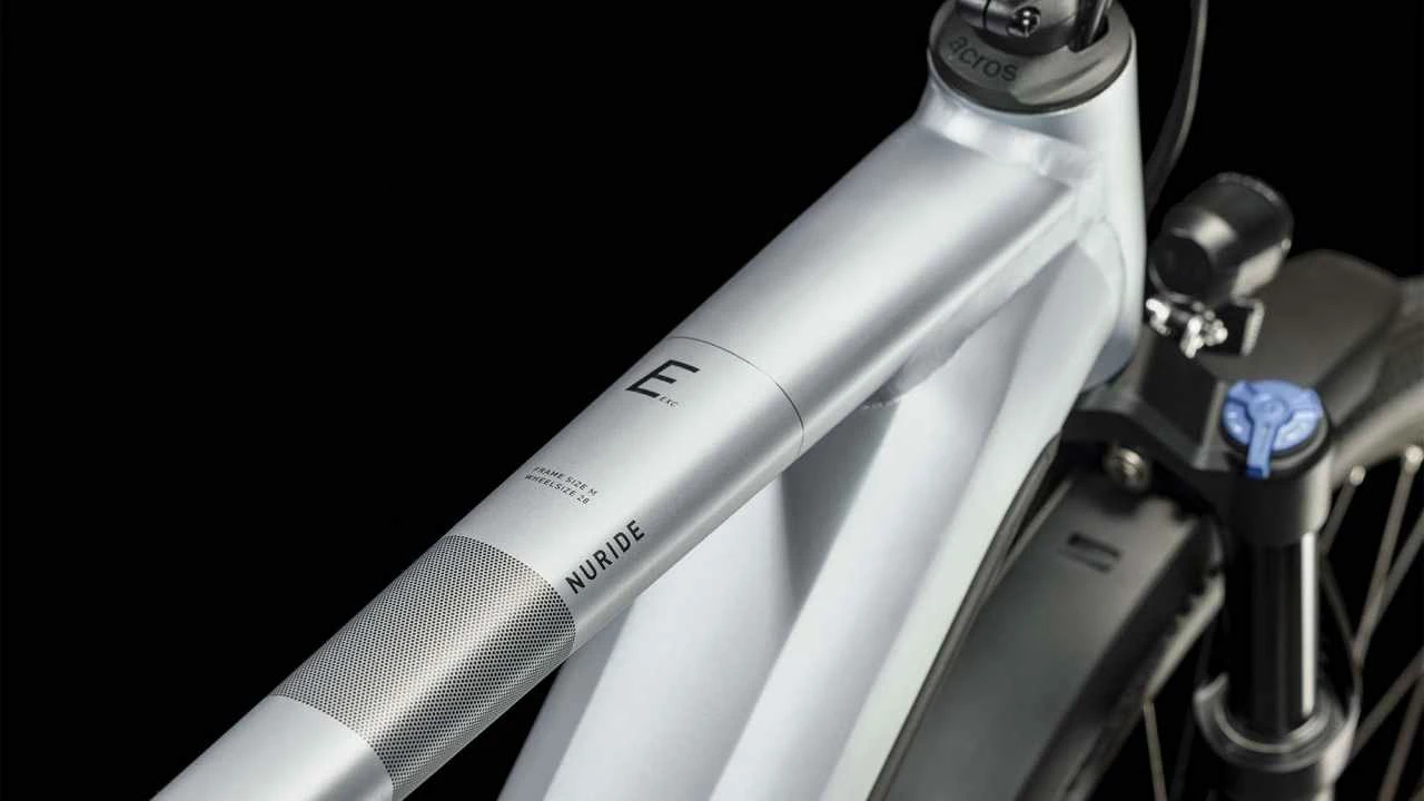 Cube Nuride Hybrid EXC 625 Allroad Polarsilver N Black Touring E-Bike Men - Image 2