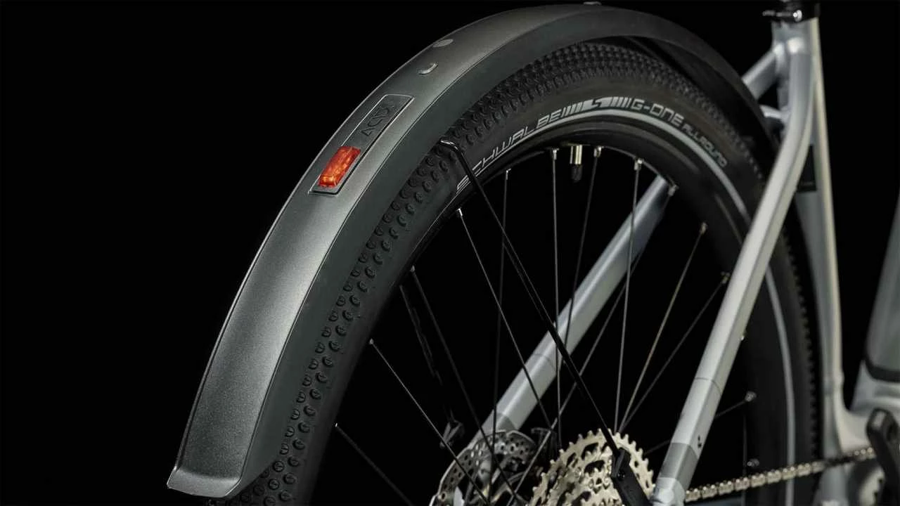 Cube Nuride Hybrid EXC 625 Allroad Polarsilver N Black Touring E-Bike Easy Entry - Image 6