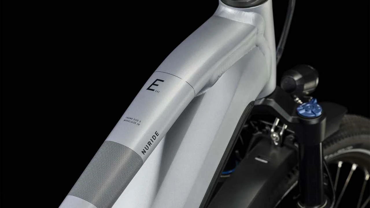 Cube Nuride Hybrid EXC 625 Allroad Polarsilver N Black Touring E-Bike Women - Image 2