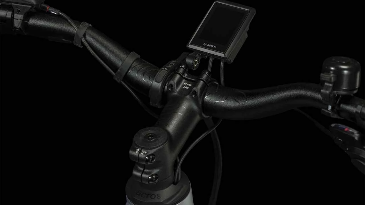 Cube Nuride Hybrid EXC 625 Allroad Polarsilver N Black Touring E-Bike Women - Image 3