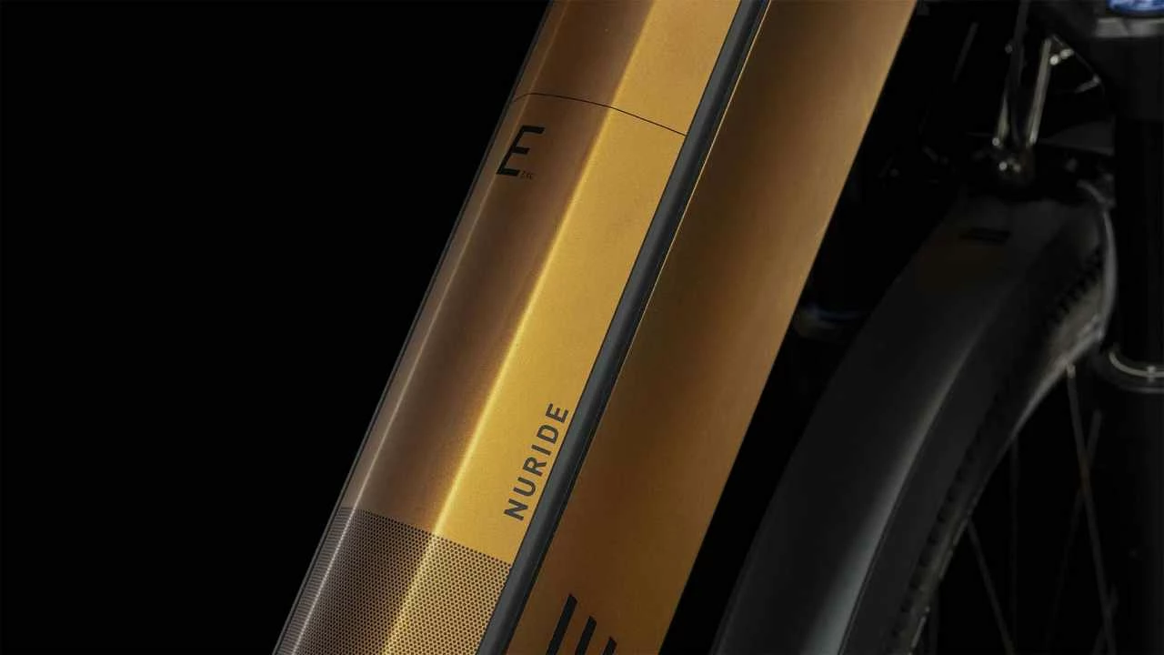 Cube Nuride Hybrid EXC 625 Allroad Caramel N Black Touring E-Bike Easy Entry - Image 2