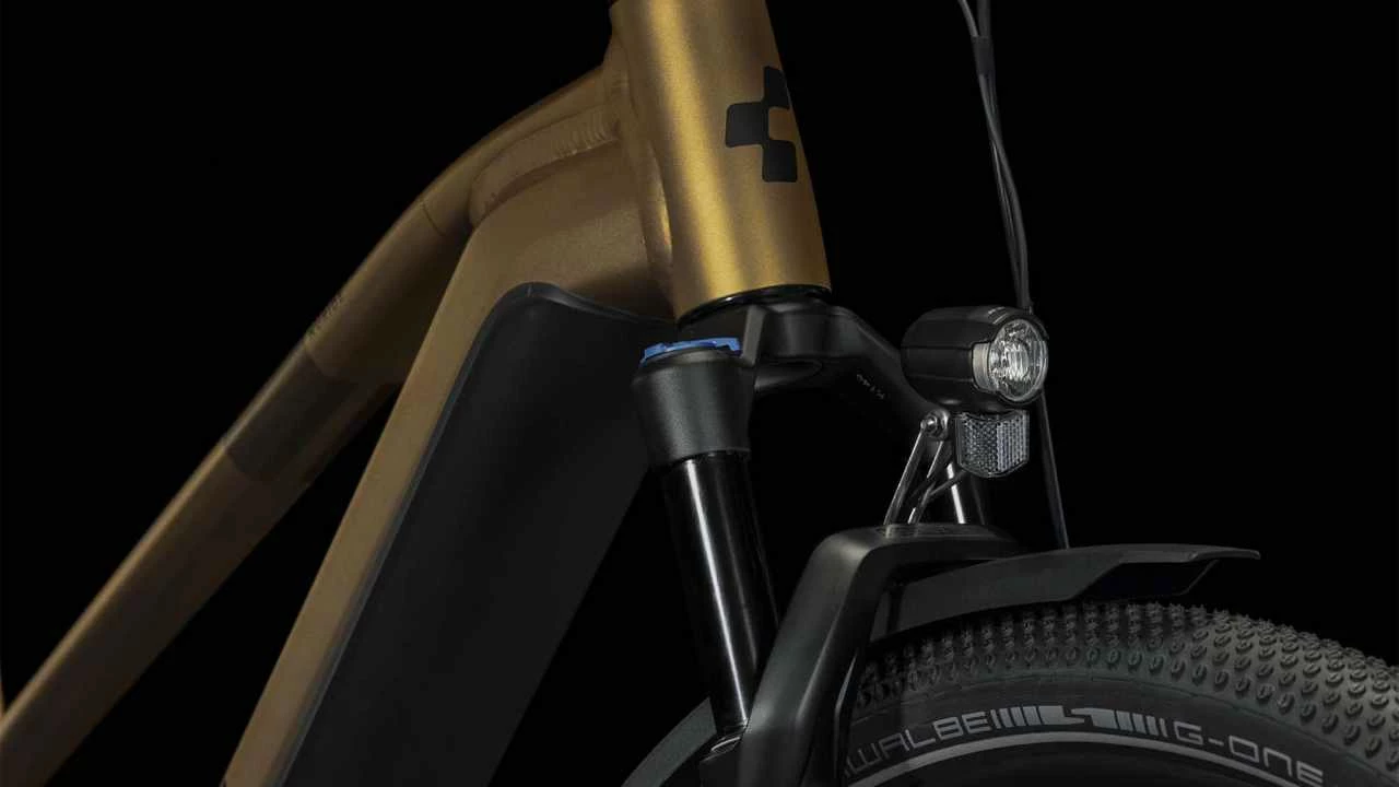 Cube Nuride Hybrid EXC 625 Allroad Caramel N Black Touring E-Bike Women - Image 5