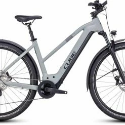 Cube Nuride Hybrid SLX 750 Allroad Grey N Black Touring E-Bike Women
