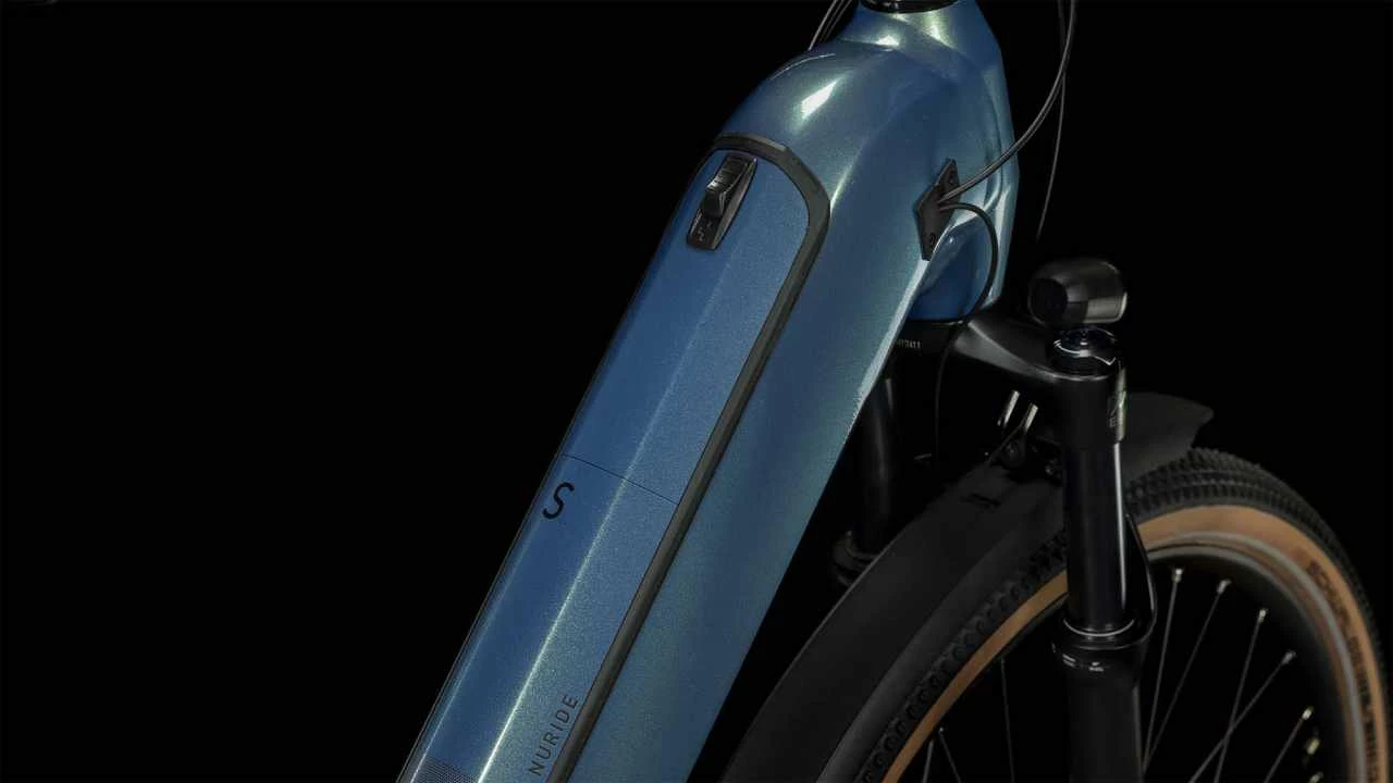 Cube Nuride Hybrid SLX 750 Allroad Verde N Black Touring E-Bike Easy Entry - Image 2