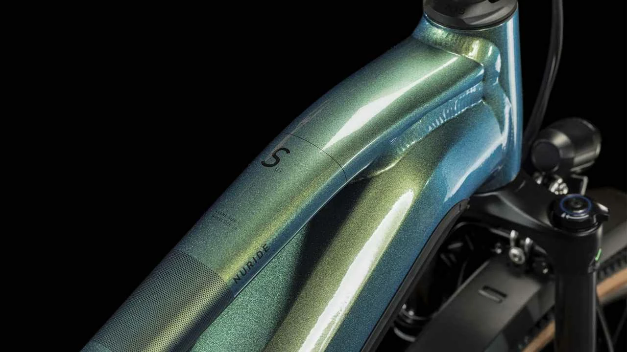 Cube Nuride Hybrid SLX 750 Allroad Verde N Black Touring E-Bike Women - Image 2