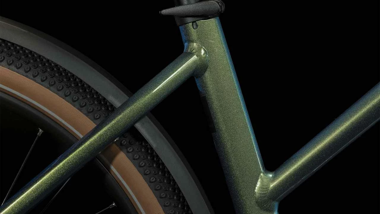 Cube Nuride Hybrid SLX 750 Allroad Verde N Black Touring E-Bike Women - Image 4