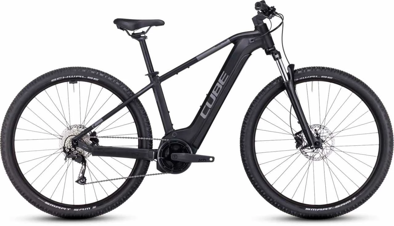 Cube Reaction Hybrid Performance 625 Black N Grey E-Bike Hardtail Mountainbike
