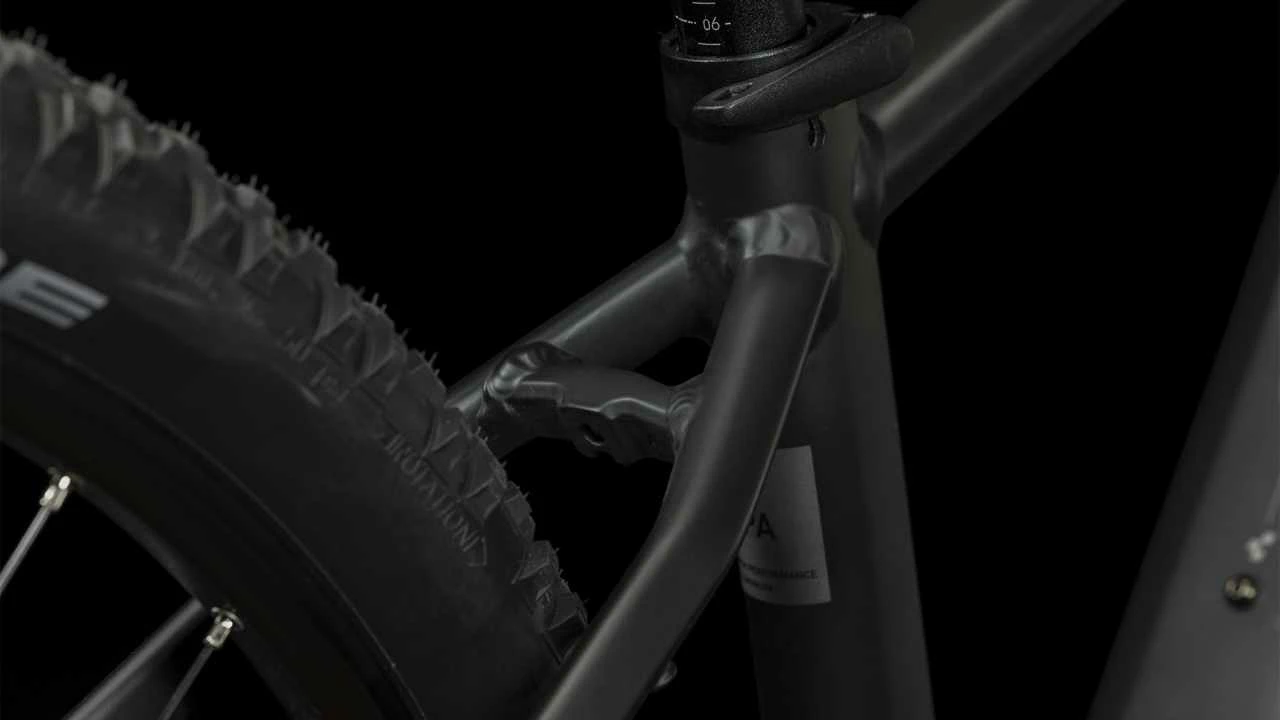 Cube Reaction Hybrid Performance 625 Black N Grey E-Bike Hardtail Mountainbike - Image 4