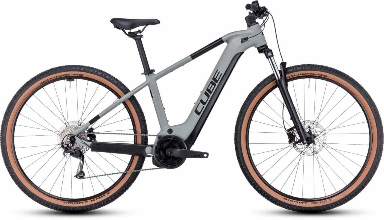 Cube Reaction Hybrid Performance 625 Swampgrey N Black E-Bike Hardtail Mountainbike