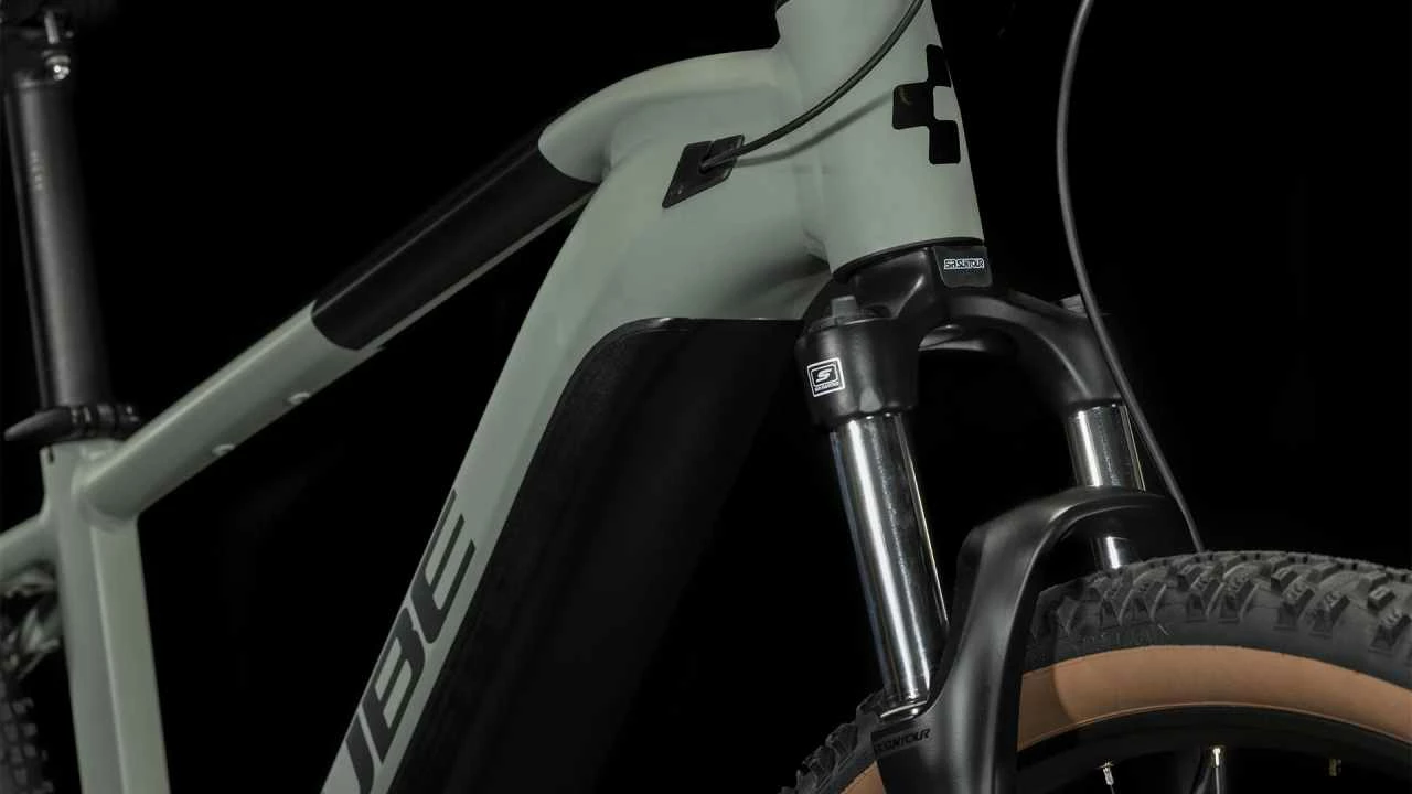 Cube Reaction Hybrid Performance 625 Swampgrey N Black E-Bike Hardtail Mountainbike - Image 6