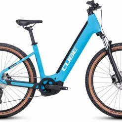 Cube Reaction Hybrid ONE 625 Skyblue N White E-Bike Hardtail Mountainbike Easy Entry