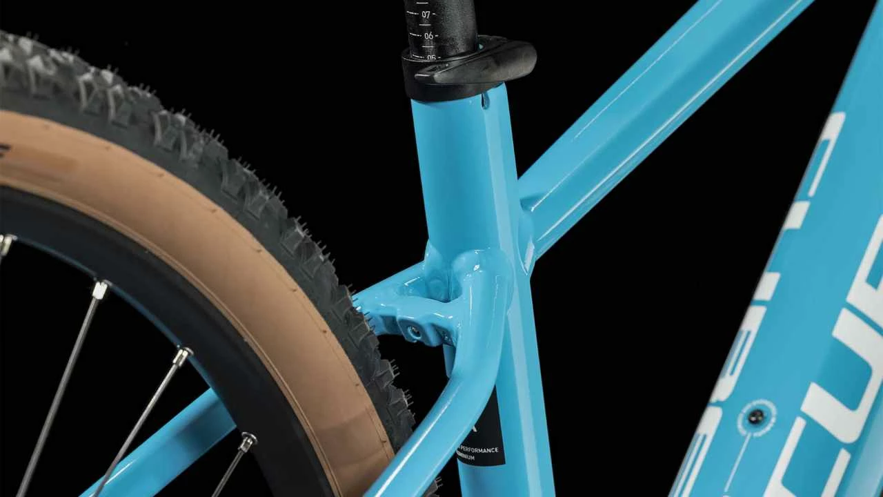 Cube Reaction Hybrid ONE 750 Skyblue N White E-Bike Hardtail Mountainbike - Image 3