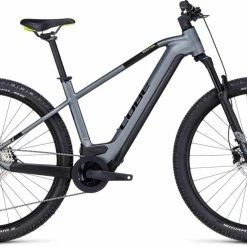 Cube Reaction Hybrid Pro 750 Flashgrey N Green E-Bike Hardtail Mountainbike