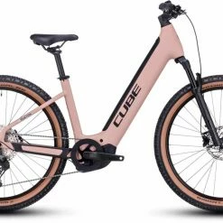 Cube Reaction Hybrid Pro 625 Blushrose N Silver E-Bike Hardtail Mountainbike Easy Entry