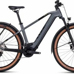 Cube Reaction Hybrid Pro 625 Allroad Flashgrey N Green E-Bike Hardtail Mountainbike