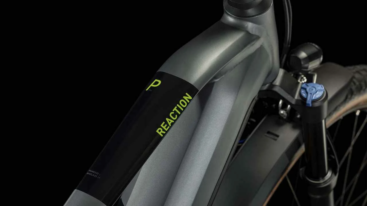 Cube Reaction Hybrid Pro 625 Allroad Flashgrey N Green E-Bike Hardtail Mountainbike - Image 2