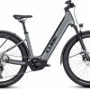 Cube Reaction Hybrid Pro 625 Allroad Flashgrey N Green E-Bike Hardtail Mountainbike Easy Entry
