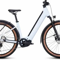 Cube Reaction Hybrid Pro 750 Allroad Flashwhite N Black E-Bike Hardtail Mountainbike Easy Entry