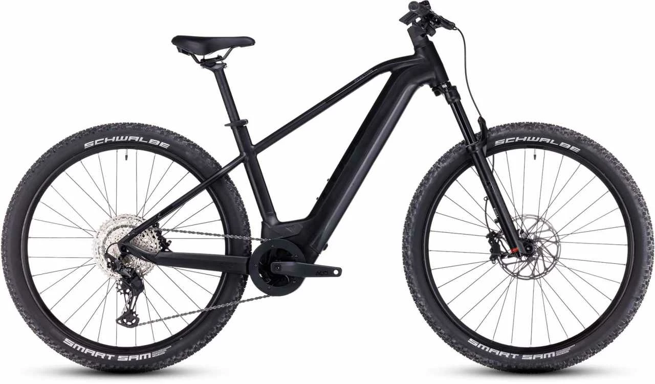 Cube Reaction Hybrid SLX 750 Black N Reflex E-Bike Hardtail Mountainbike