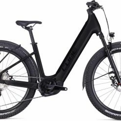 Cube Reaction Hybrid SLX 750 Allroad Black N Reflex E-Bike Hardtail Mountainbike Easy Entry