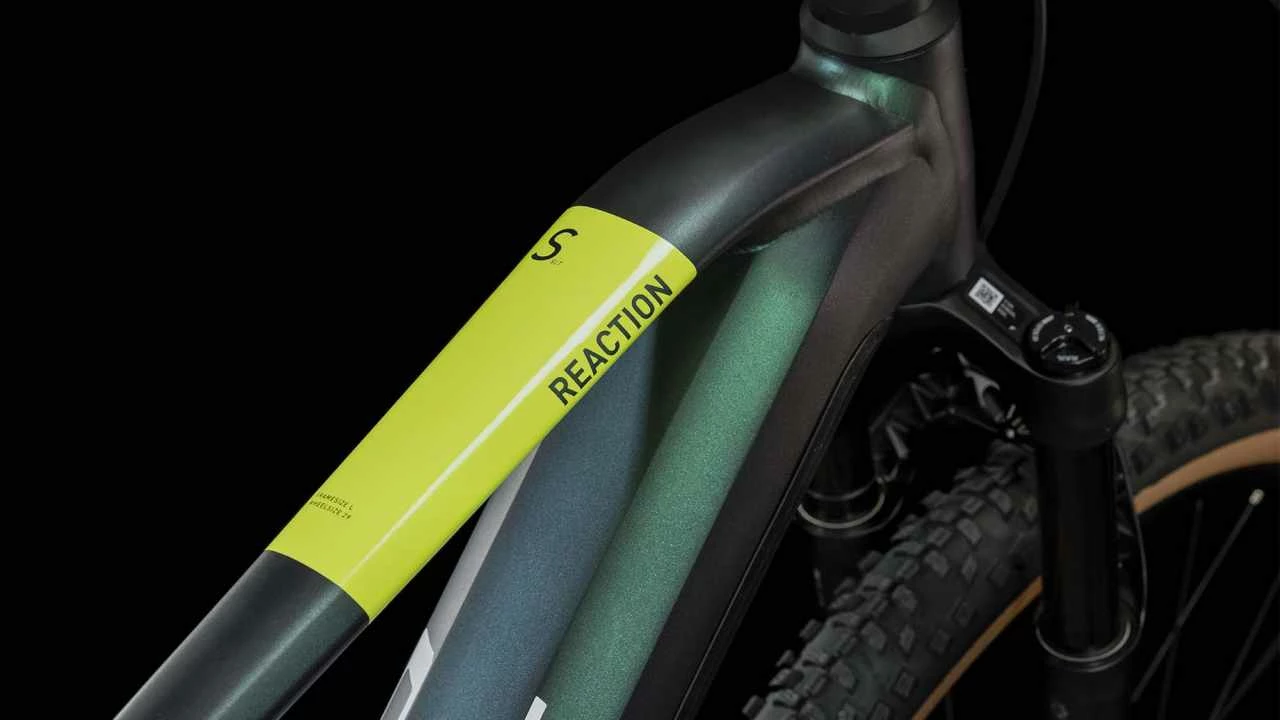 Cube Reaction Hybrid SLT 750 Goblin N Yellow E-Bike Hardtail Mountainbike - Image 2
