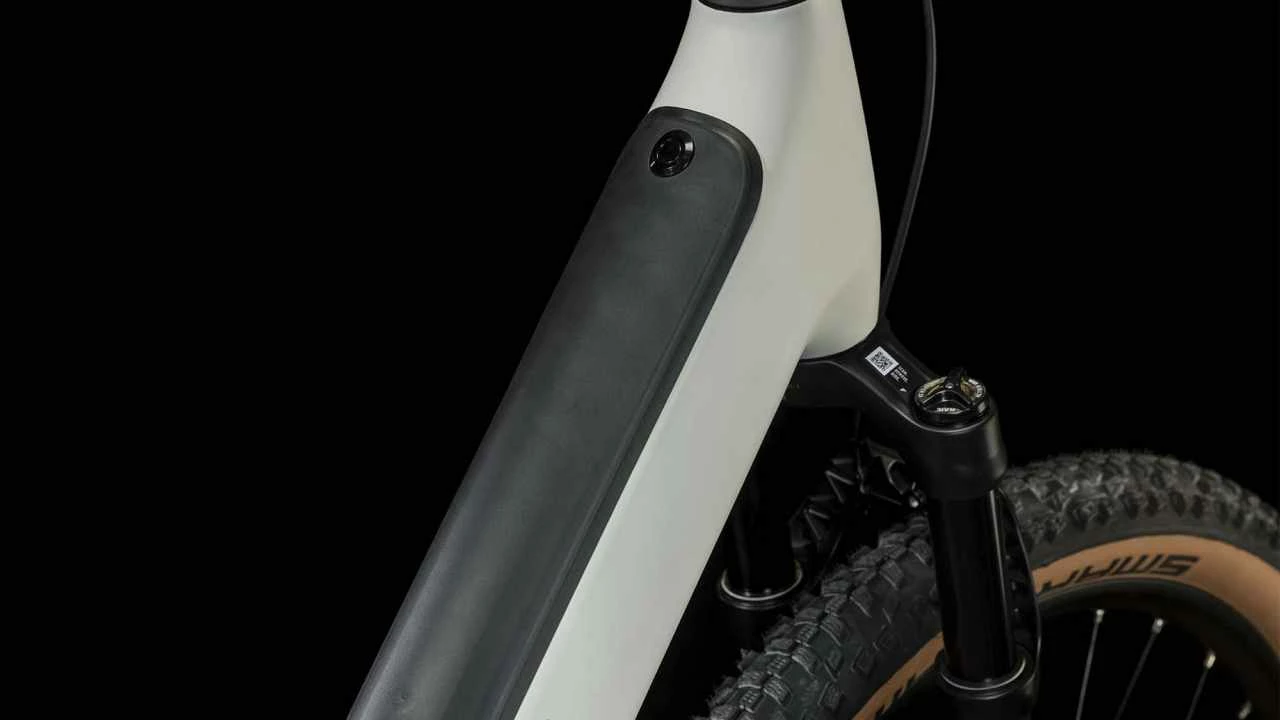 Cube Reaction Hybrid SLT 750 Silver N Cream E-Bike Hardtail Mountainbike Easy Entry - Image 3