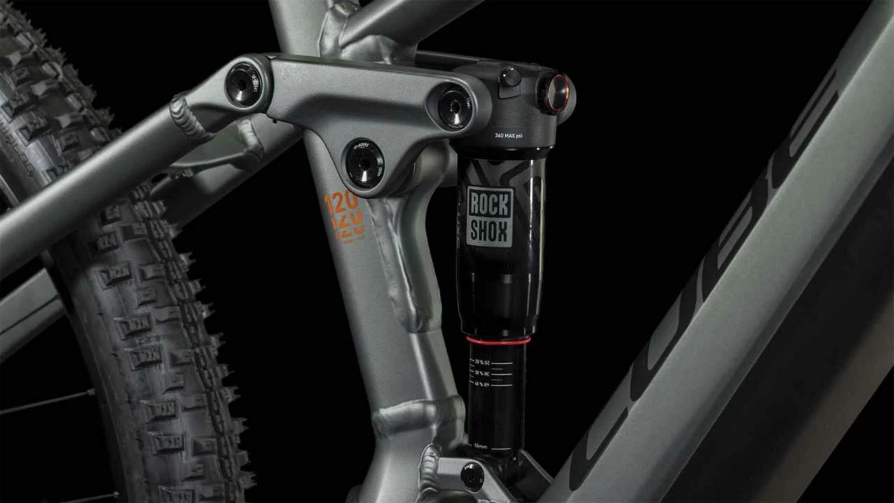Cube Stereo Hybrid 120 Pro 625 Flashgrey N Orange E-Bike Fully Mountainbike - Image 4