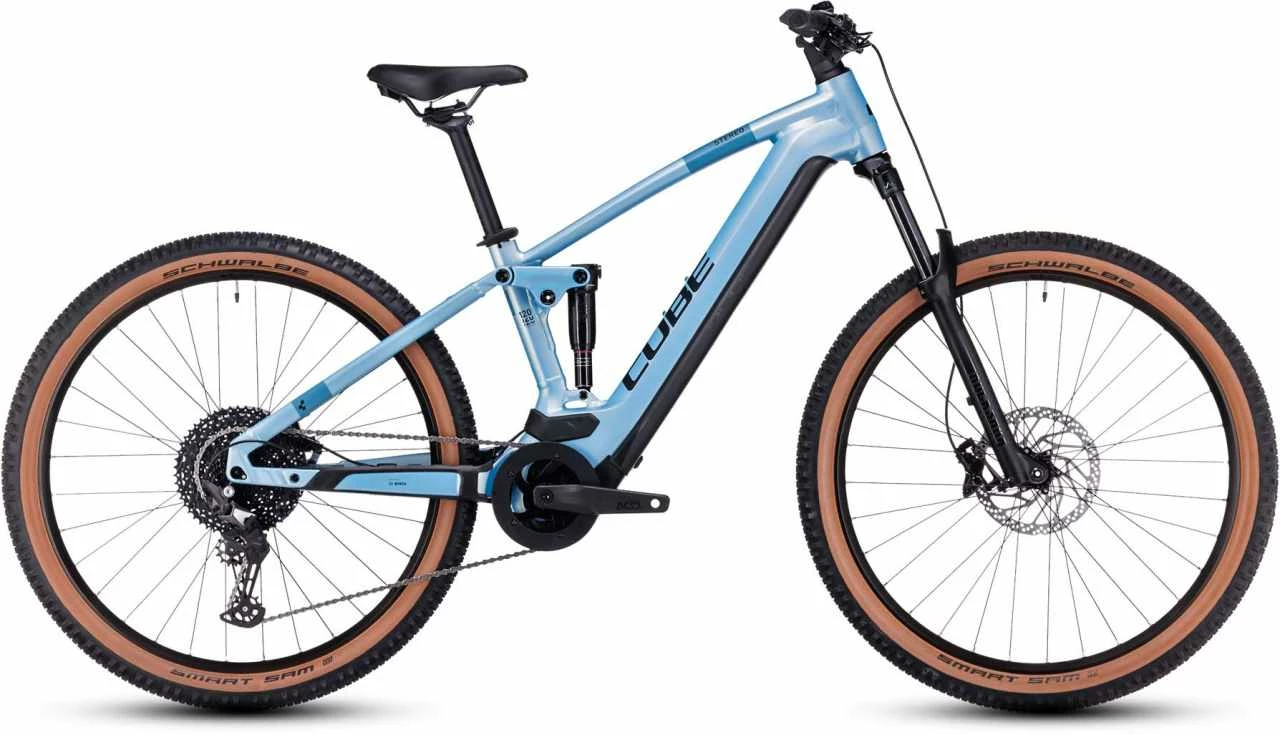 Cube Stereo Hybrid 120 Pro 750 Sagemetallic N Black E-Bike Fully Mountainbike