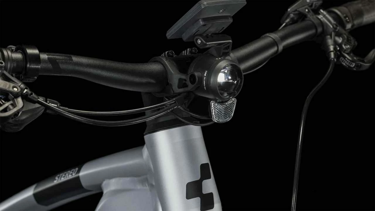 Cube Stereo Hybrid 120 Race Allroad 625 Polarsilver N Black E-Bike Fully Mountainbike - Image 6