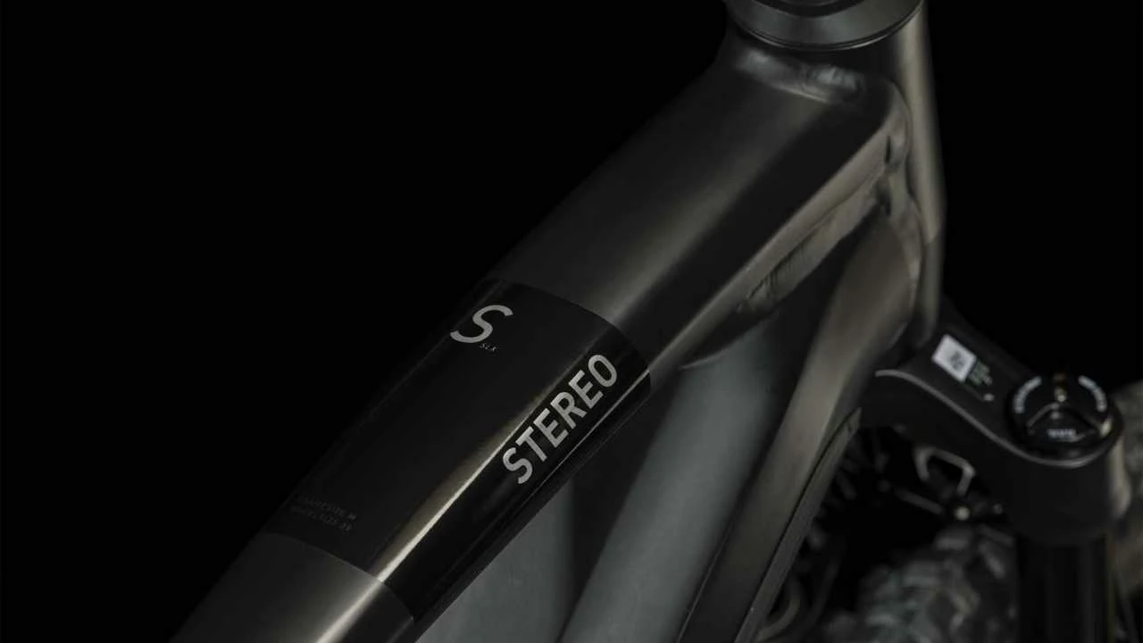Cube Stereo Hybrid 120 SLX 750 Black N Metal E-Bike Fully Mountainbike - Image 2