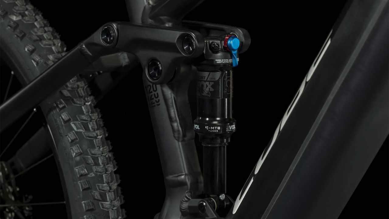 Cube Stereo Hybrid 120 SLX 750 Black N Metal E-Bike Fully Mountainbike - Image 4