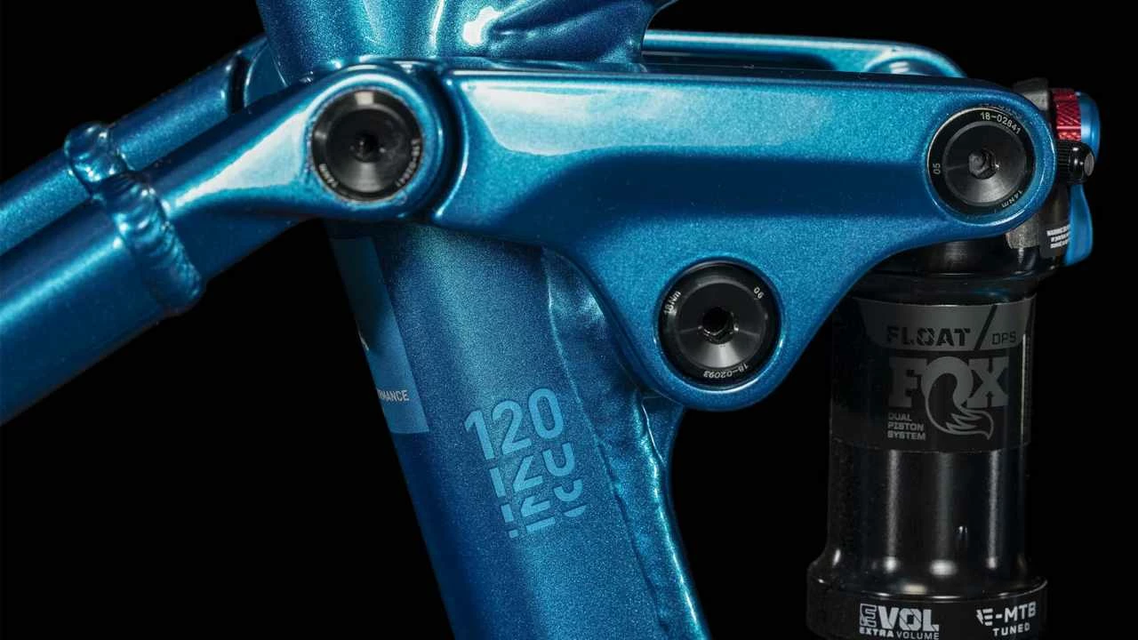 Cube Stereo Hybrid 120 SLX 750 Electricblue N Chrome E-Bike Fully Mountainbike - Image 4