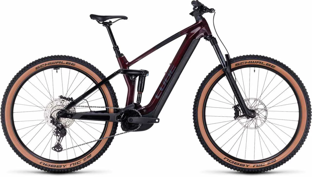 Cube Stereo Hybrid 140 HPC Race 750 Liquidred N Black E-Bike Fully Mountainbike