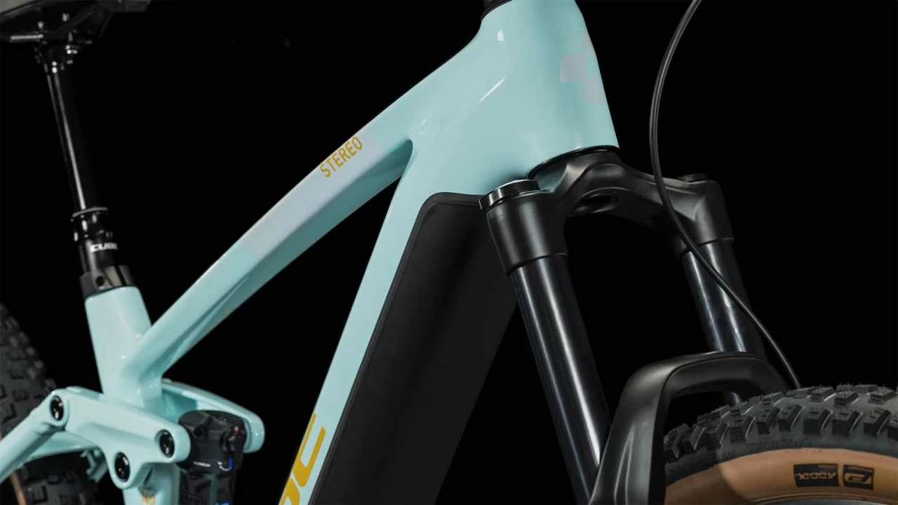 Cube Stereo Hybrid 140 HPC Race 625 Dazzle N Orange E-Bike Fully Mountainbike - Image 6