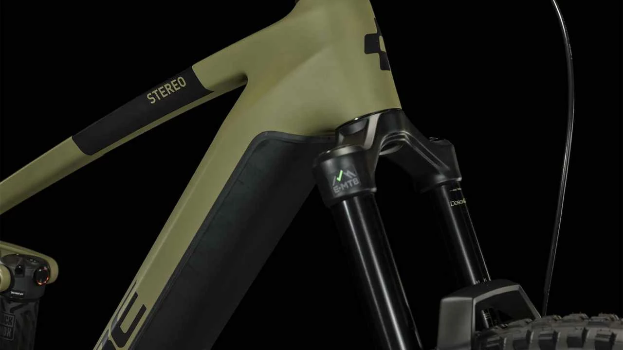 Cube Stereo Hybrid 160 HPC Race 625 27.5 Olive N Green E-Bike Fully Mountainbike - Image 3