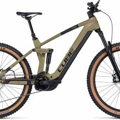 Cube Stereo Hybrid 160 HPC Race 750 27.5 Olive N Green E-Bike Fully Mountainbike