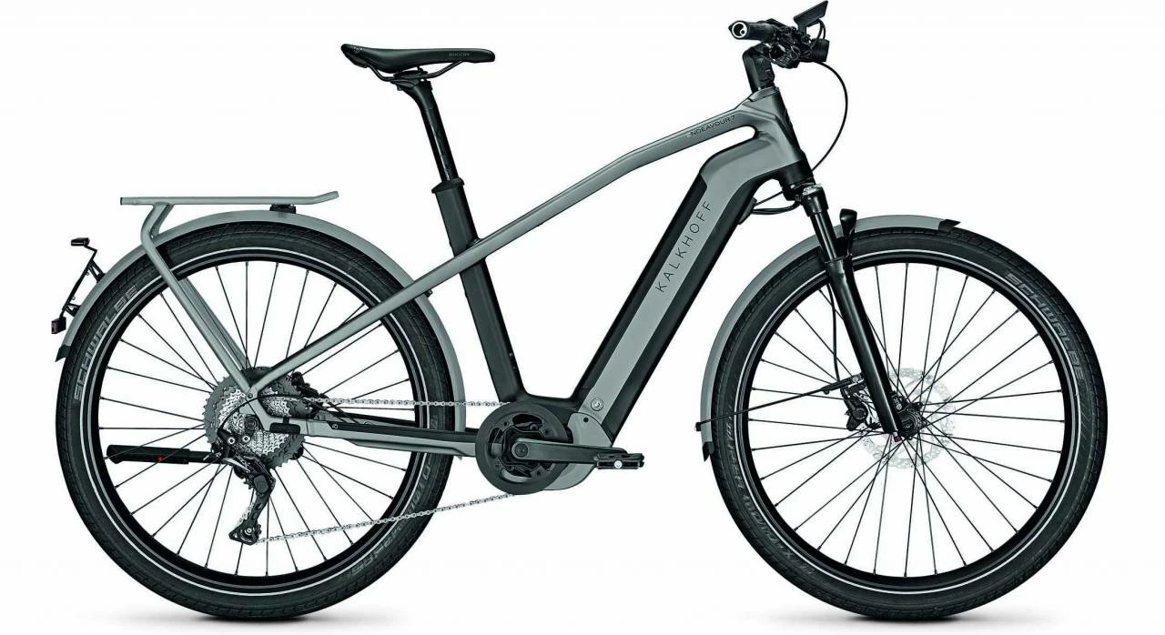 Kalkhoff Endeavour 7.B Excite 45km/h Magicblack/jetgrey Matt (Diamond) Touring E-Bike Men