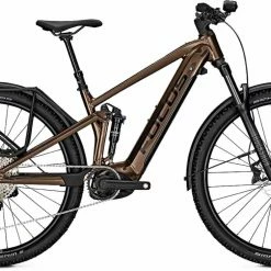Focus THRON2 6.8 EQP 625 Wh Gold Brown E-Bike, Mountainbike Fully