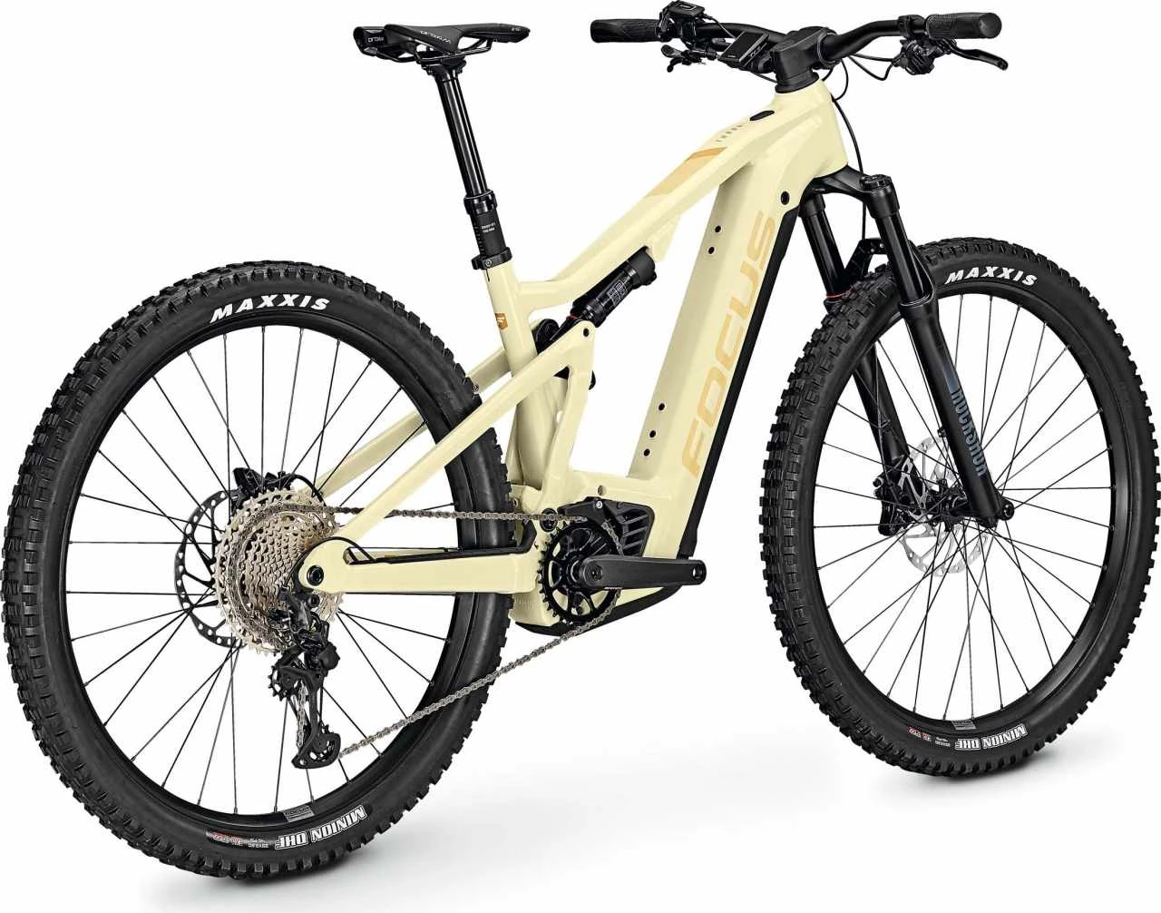 Focus THRON2 6.8 750 Wh Creme White E-Bike, Mountainbike Fully - Image 2